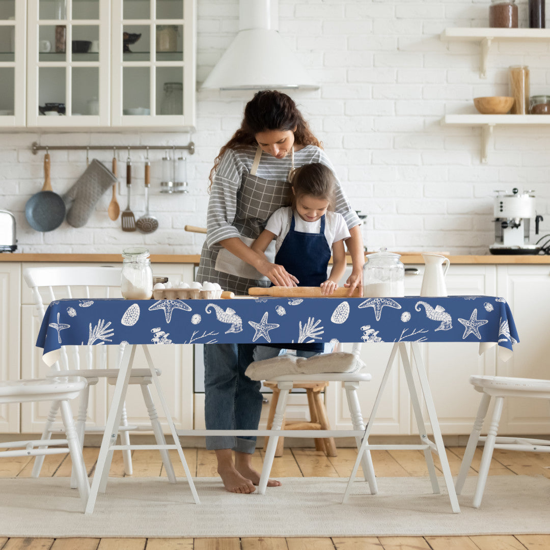 Narius - Maritim voksdug med havinspireret design, miljø