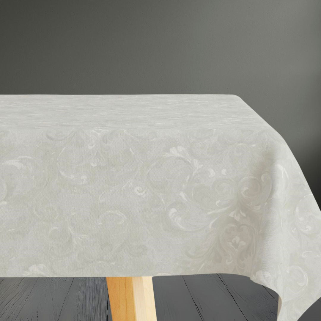 2. SORTERING - Nedilko - Lys akryldug med diskret mønster af humleornamenter