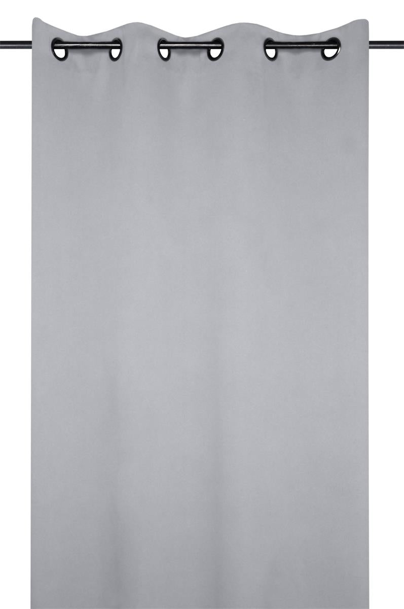 Notte Grå – Mørklægningsgardin 135 x 180 cm, miljø