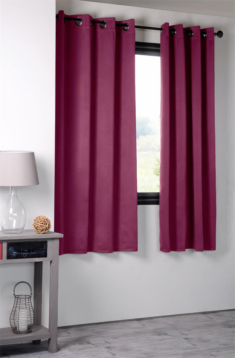 Notte Hindbær – Mørklægningsgardin 135 x 180 cm