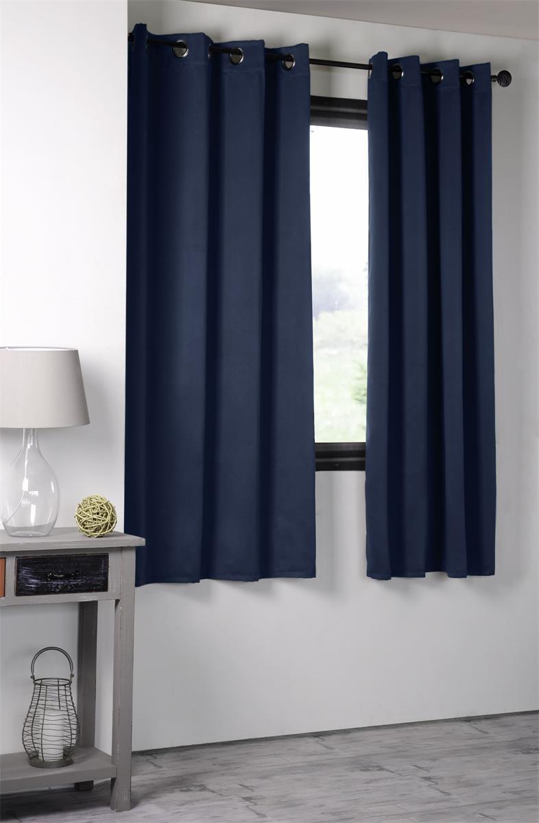 Notte Navy – Mørklægningsgardin 135 x 180 cm
