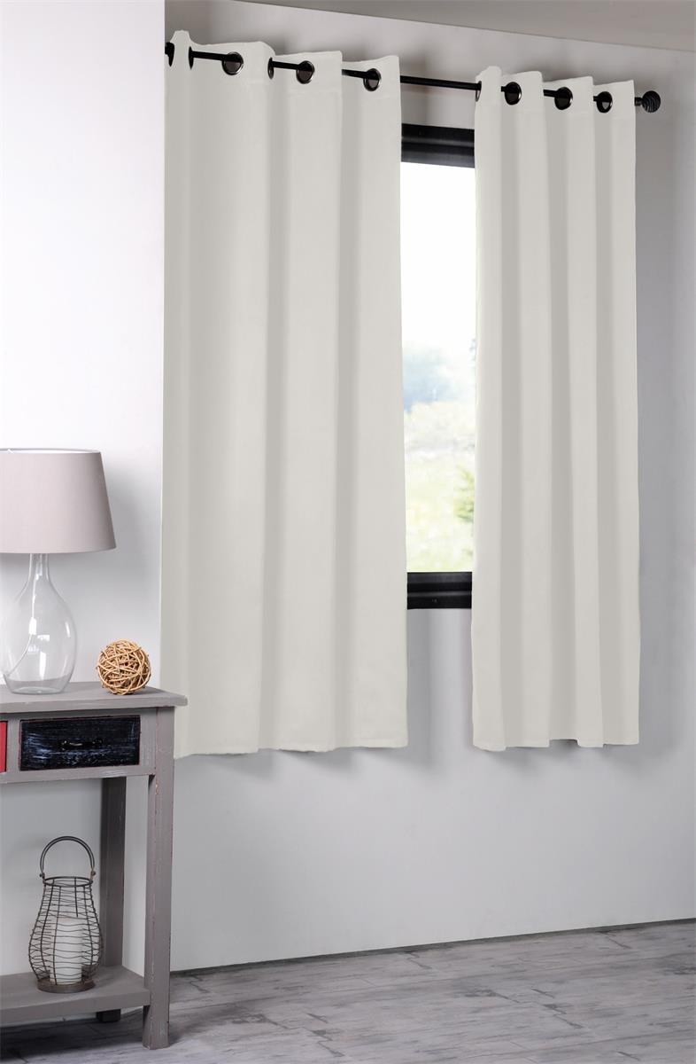 Notte Off-white – Mørklægningsgardin 135 x 180 cm