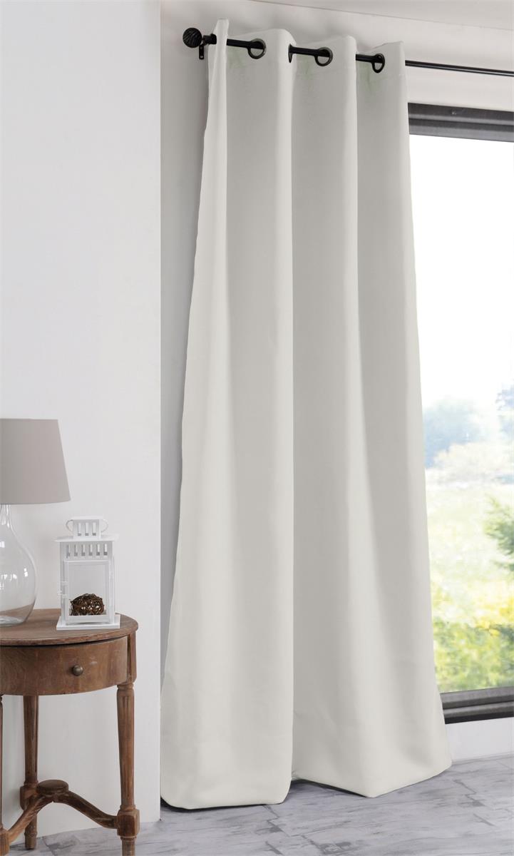 Notte Off-white – Mørklægningsgardin 135 x 250 cm