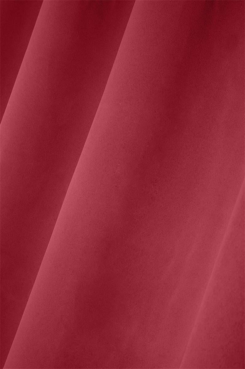 Notte Rød – Mørklægningsgardin 135 x 180 cm, nærbillede