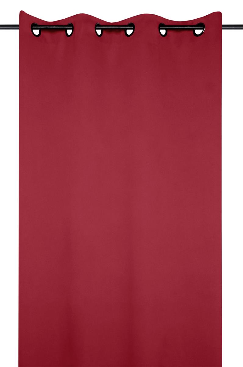 Notte Rød – Mørklægningsgardin 135 x 250 cm, miljø
