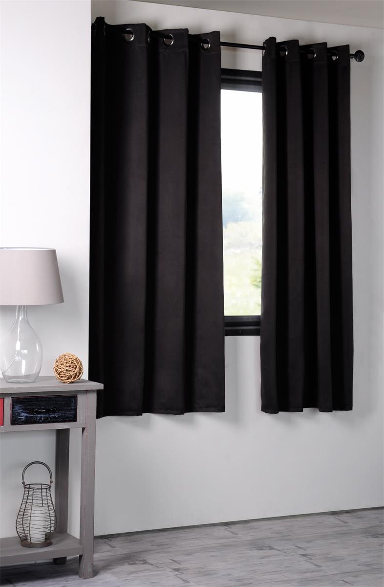 Notte Sort – Mørklægningsgardin 135 x 180 cm