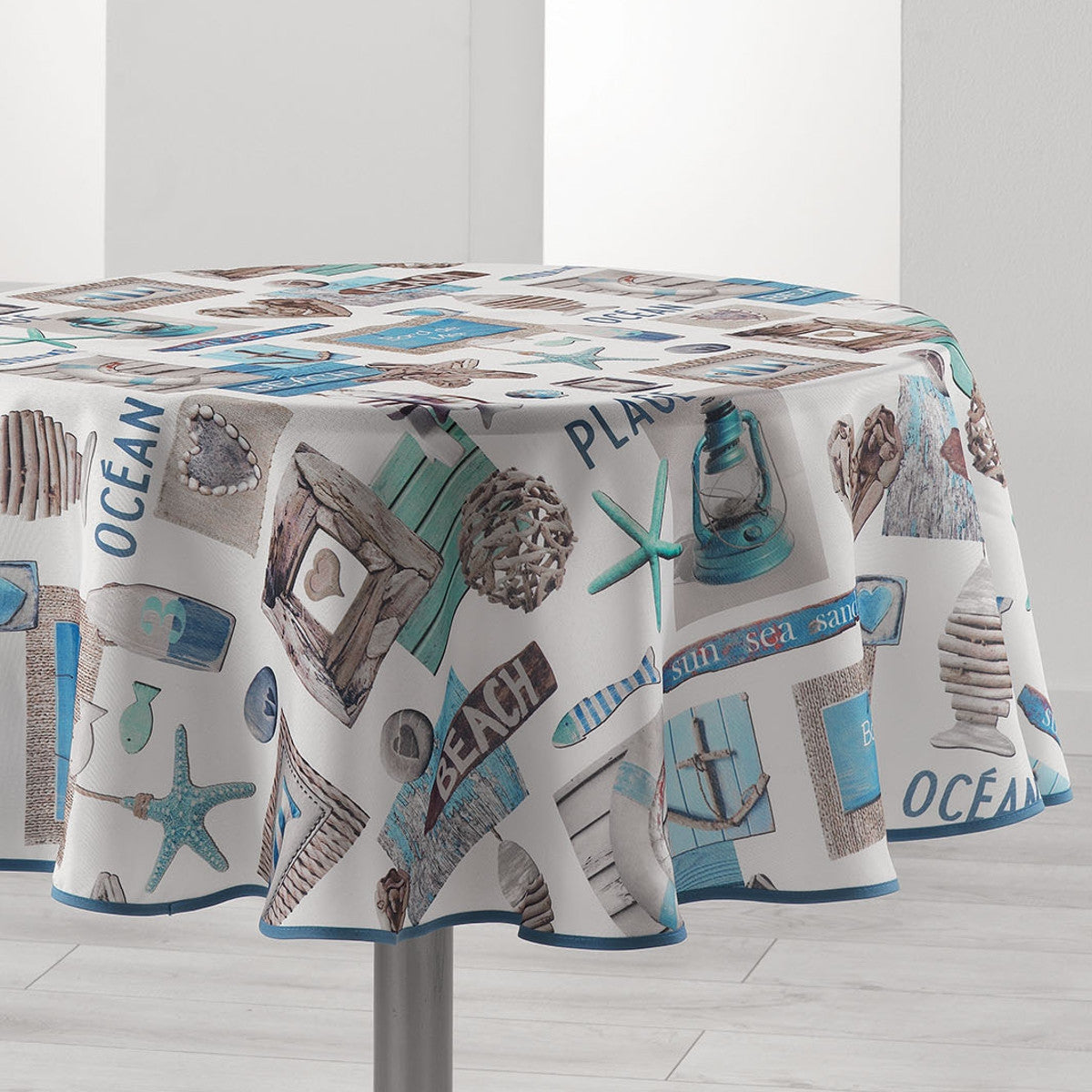 Oceany Ø 180 cm, rund dug med anti-plet