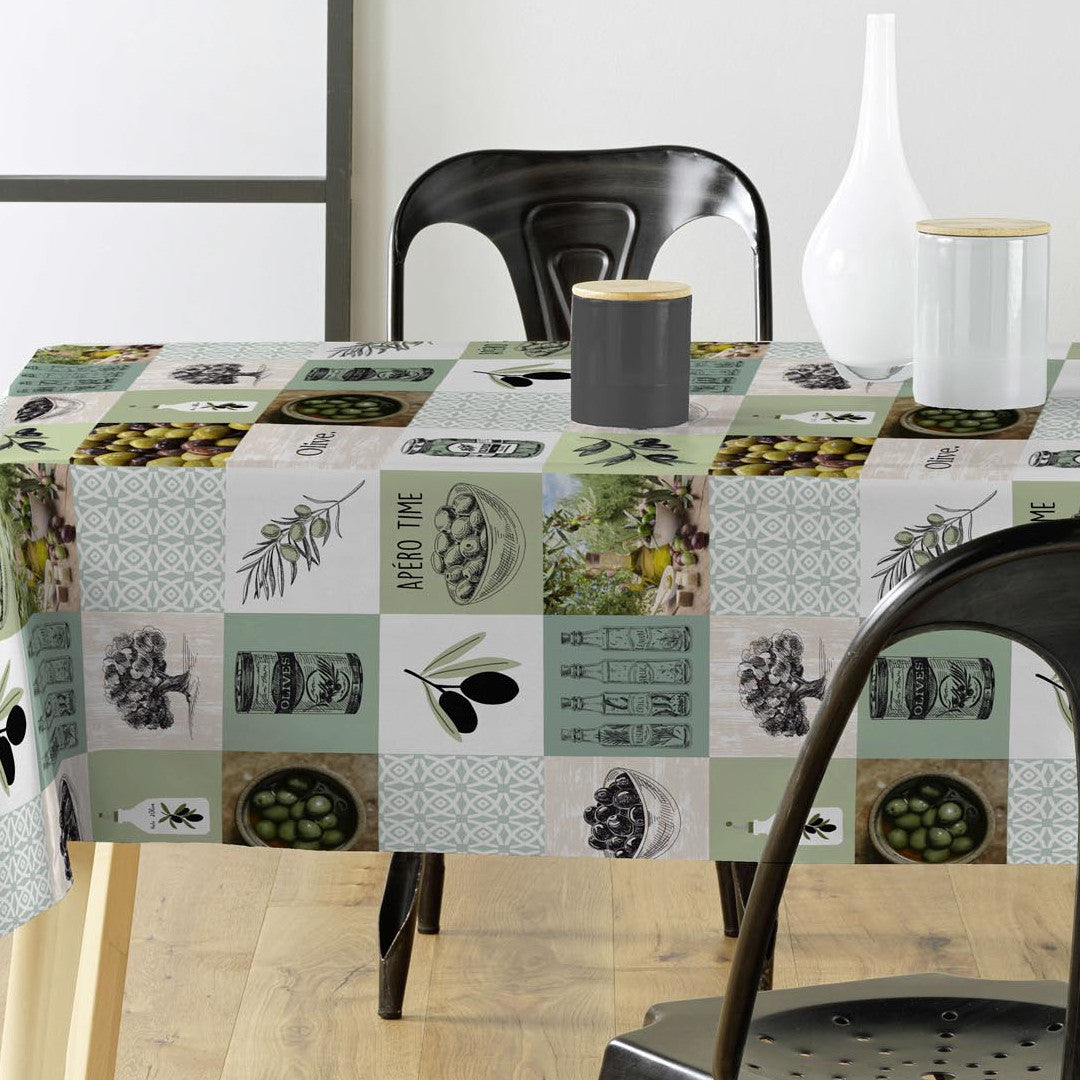 Olive - Voksdug med oliven og olivenolie