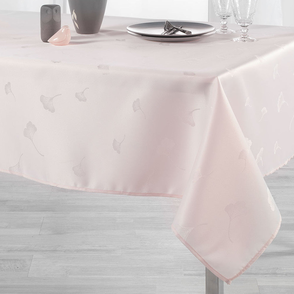 Ophelie Jacquard - Pink - Dug med anti-plet - 140 x 250 cm