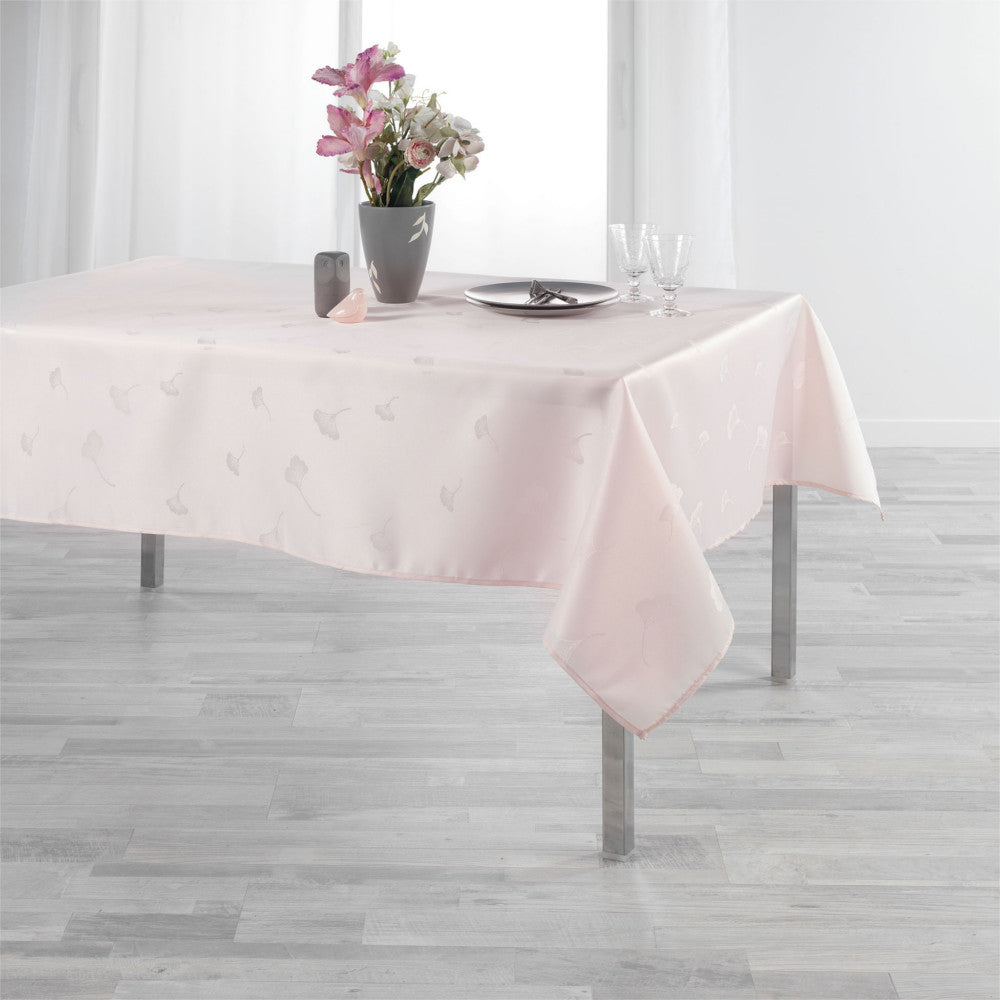 Ophelie Jacquard - Pink - Dug med anti-plet - 140 x 250 cm