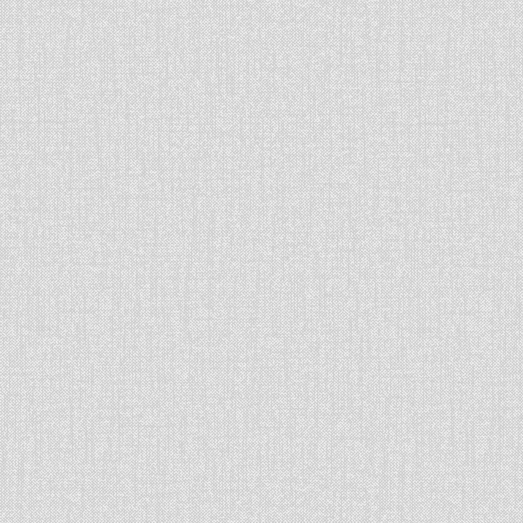 Oriel Snow - Ensfarvet voksdug med hørlook i lys grå, mønster