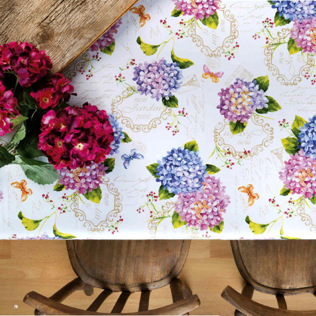 Ortensie, voksdug med Hotensia