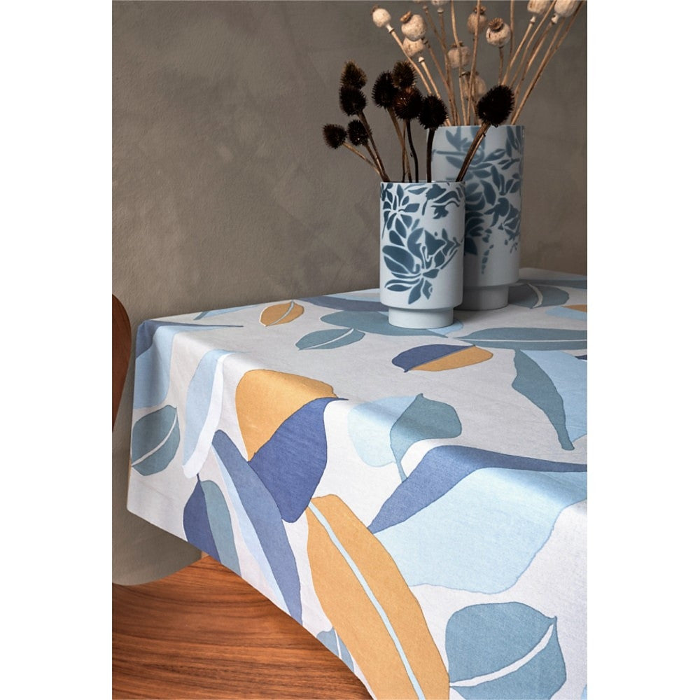 Palm Blue, Notes by Susanne Schjerning akryldug med antiskrid.