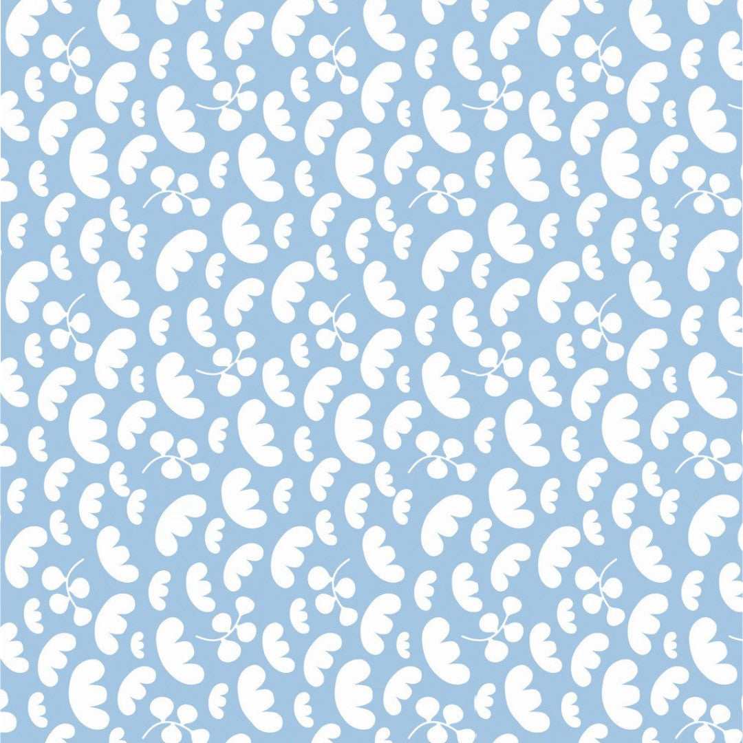 Parachute Baby Blue - Lola voksdug med faldskærme