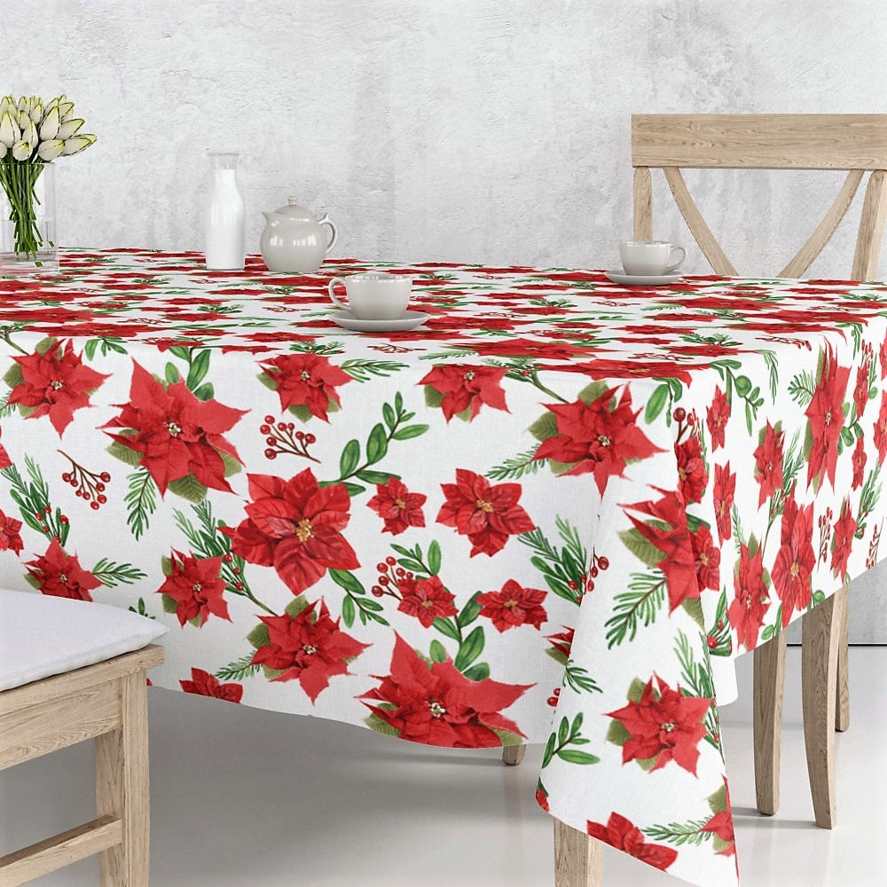 Pascua Rød Julestjerne - Juleakryldug med de skønneste røde julestjerner