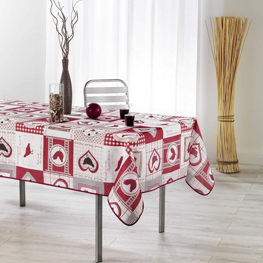 Patch Cocotte 150 x 200 cm, rektangulær dug med anti-plet, miljøbillede
