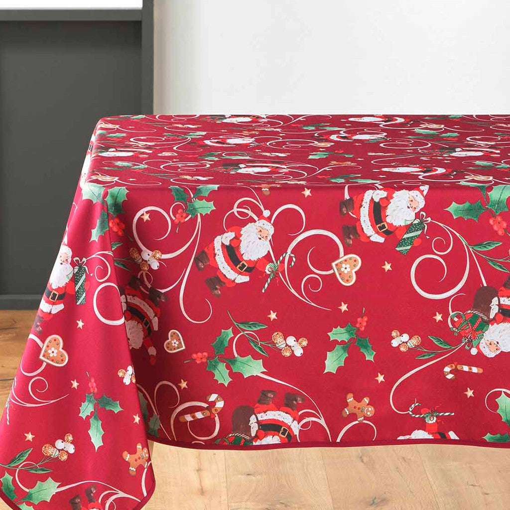 Pere Noel Red 150 x 240 cm, rektangulær juledug