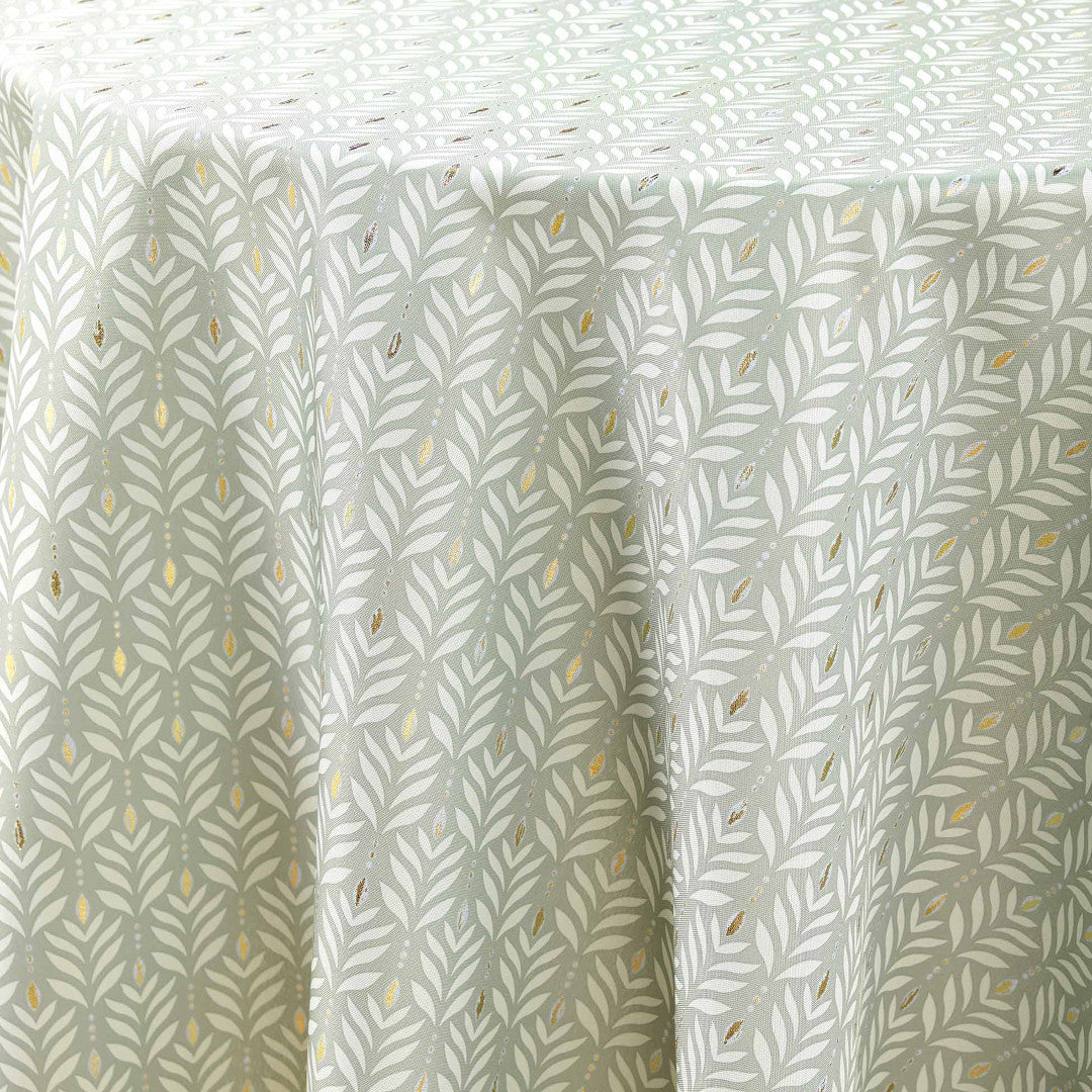 Piana Sage Ø 180 cm, rund dug med anti-plet, nærbillede