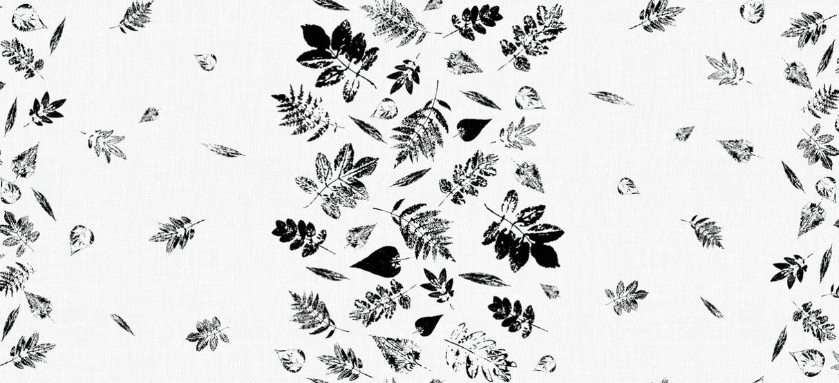 Printia - Elegant voksdug med botanisk mønster, mønsterbillede