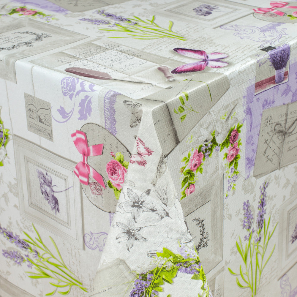 Provence Galleriet, voksdug med let præget overflade