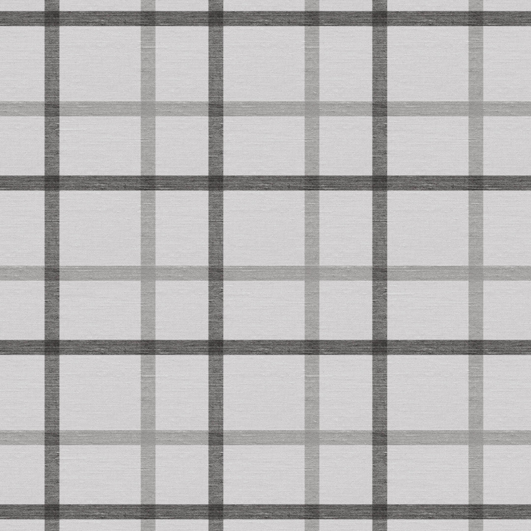 Retro Tern Grå - Ternet voksdug med struktur