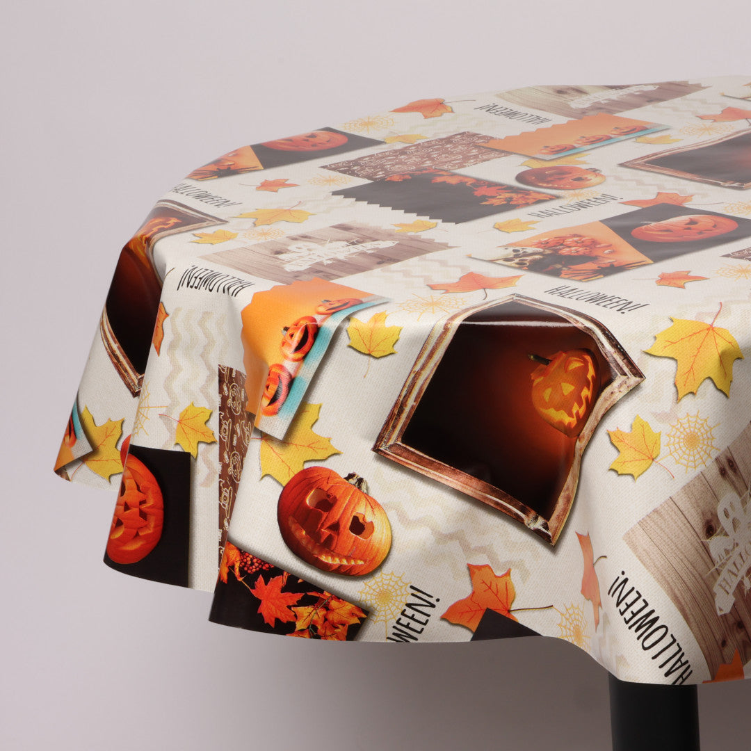 Rund voksdug Ø 138 cm r-lok3-10