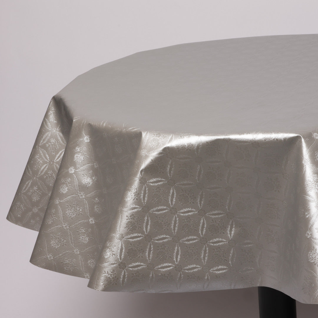 Rund voksdug Ø 138 cm r-lok5-4