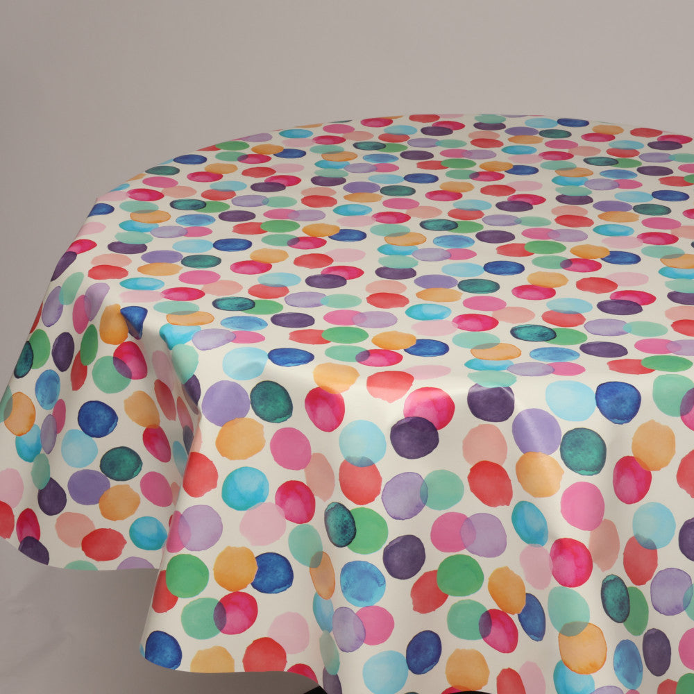 Rund voksdug Ø 138 cm r-lok100-3