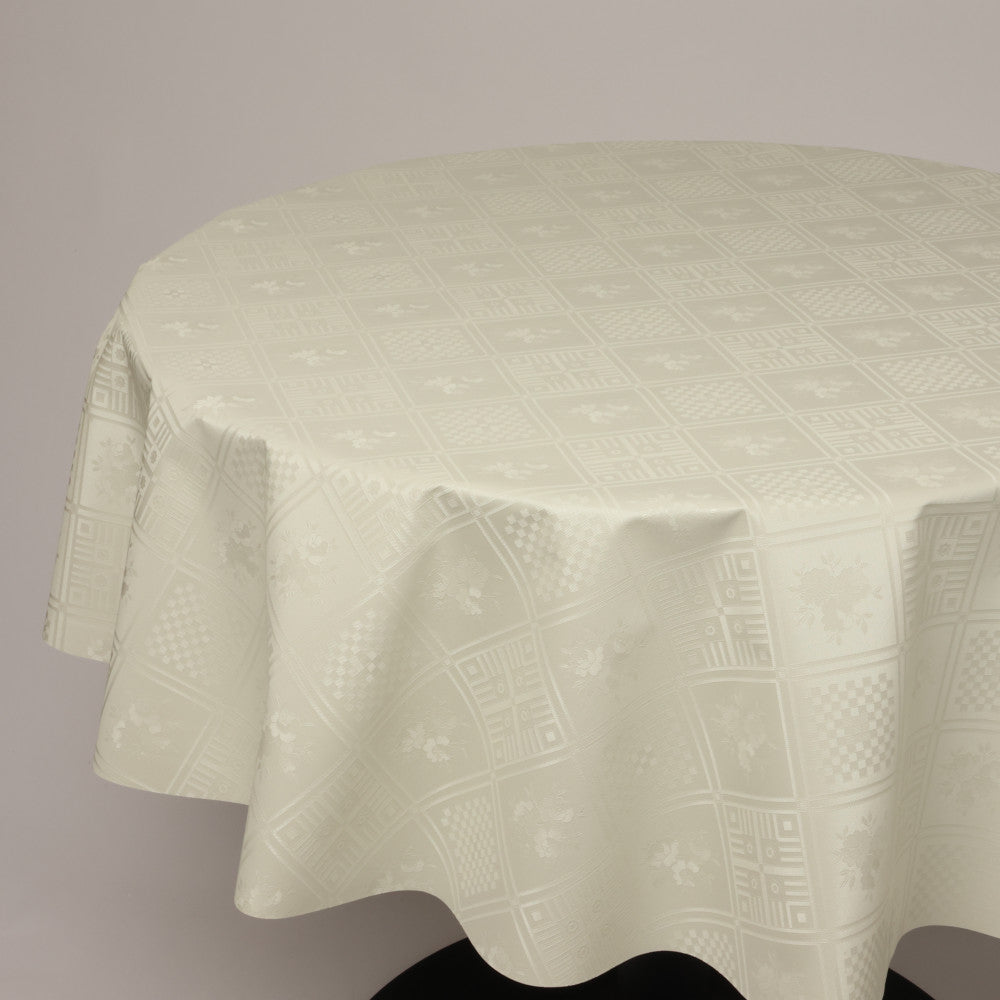 Rund voksdug Ø 138 cm r-lok100-5