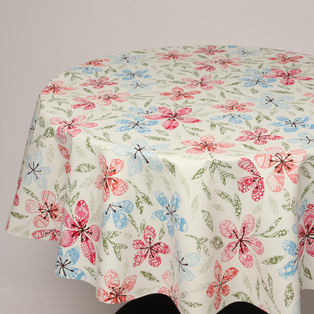 Rund voksdug Ø 138 cm r-lok102-2