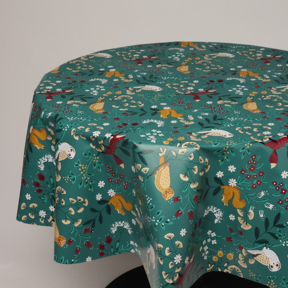 Rund voksdug Ø 138 cm r-lok102-5