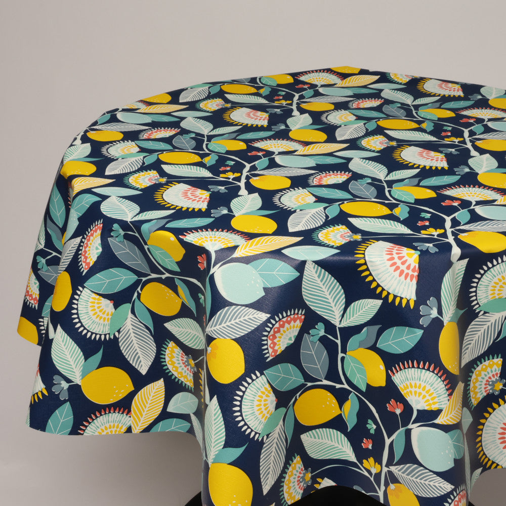 Rund voksdug Ø 138 cm r-lok102-9