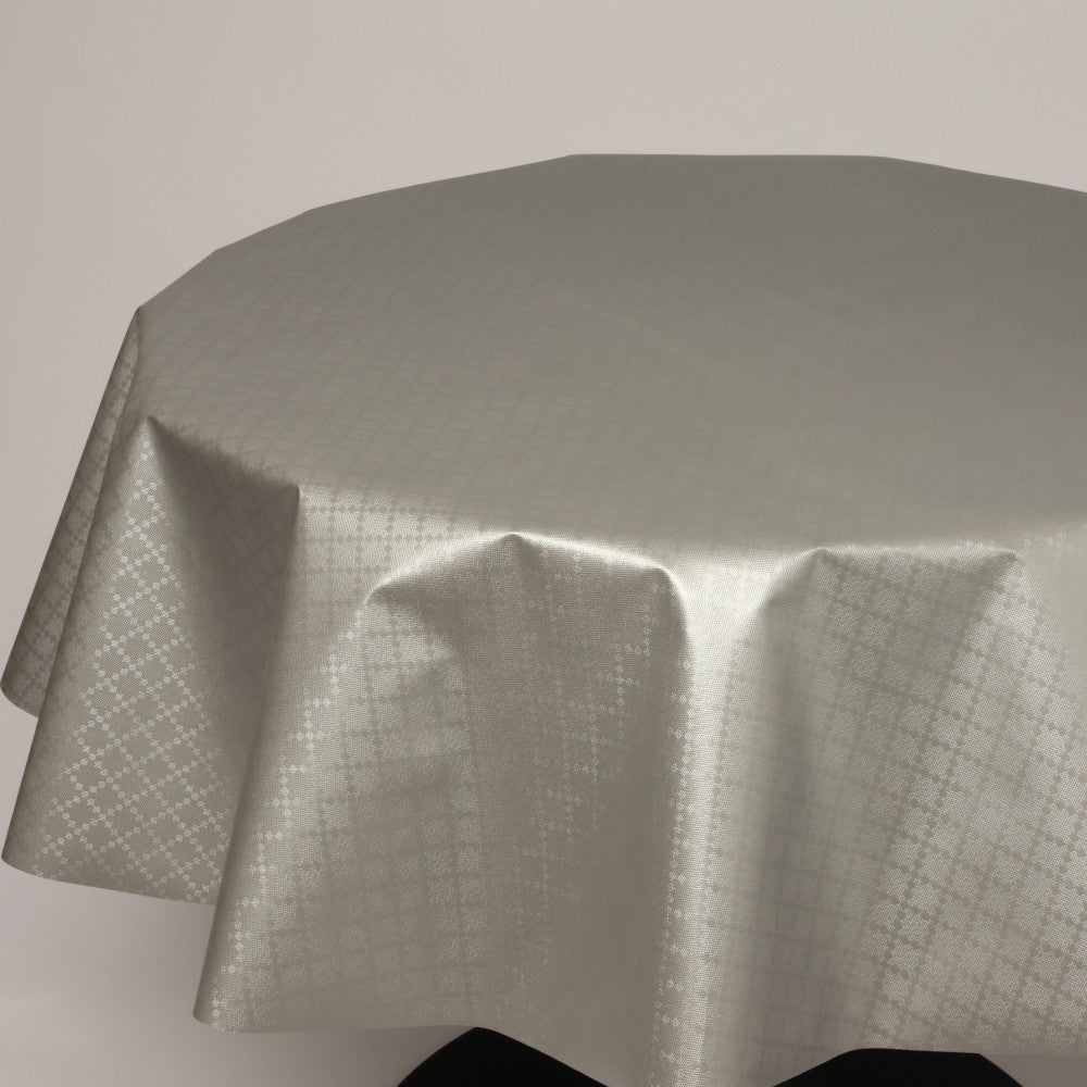 Rund voksdug Ø 138 cm r-lok107-1