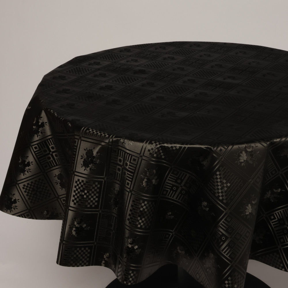 Rund voksdug Ø 138 cm r-lok107-3