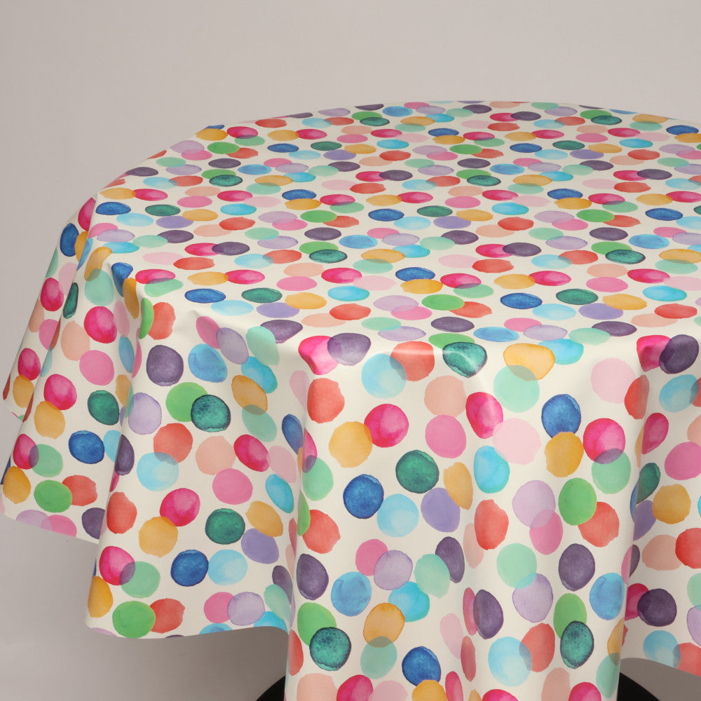 Rund voksdug Ø 138 cm r-lok108-2