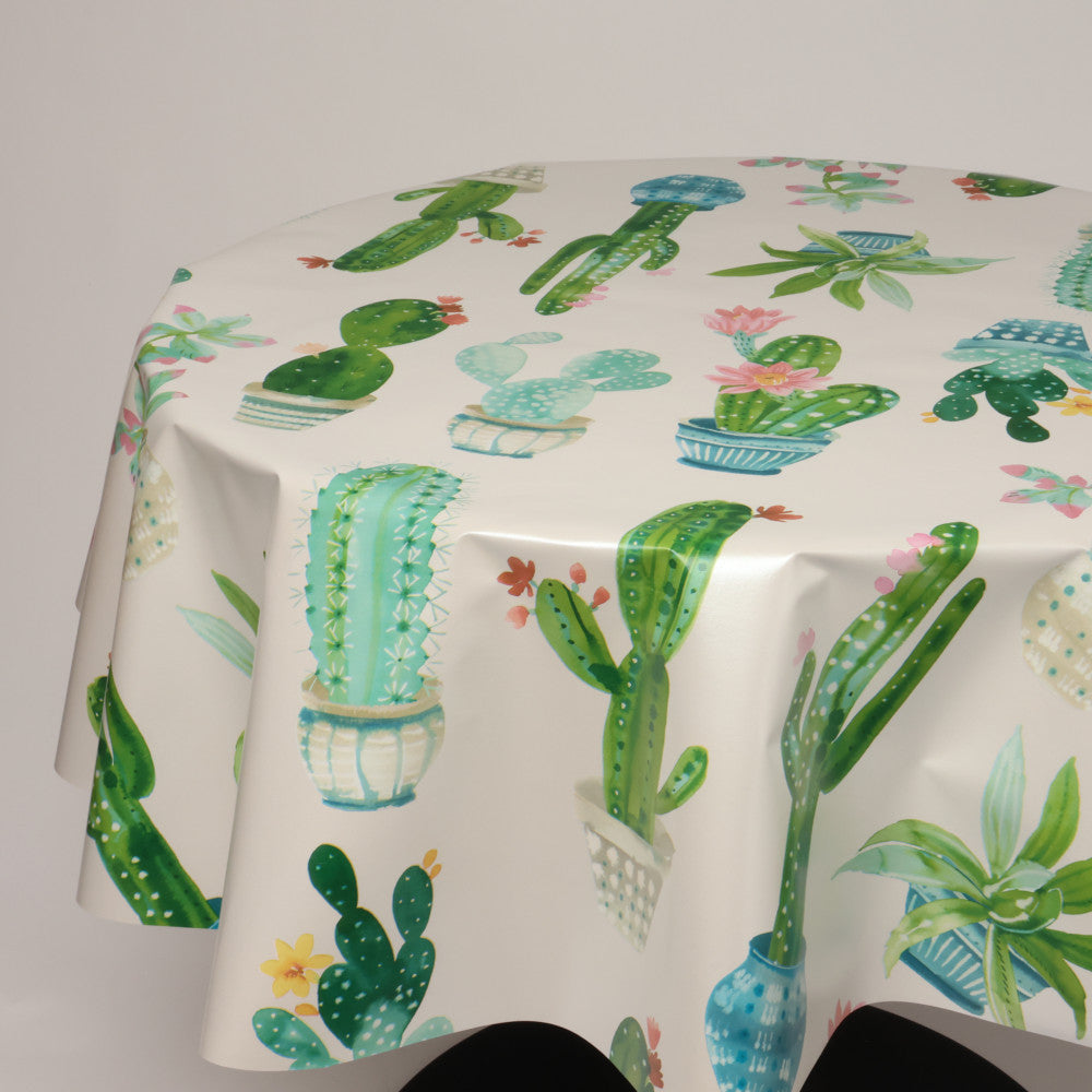 Rund voksdug Ø 138 cm r-lok109-5