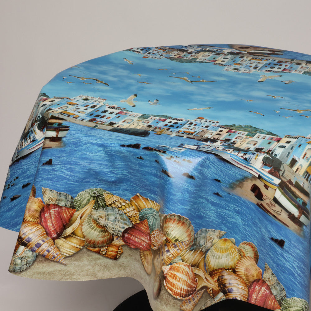 Rund voksdug Ø 138 cm r-lok109-7