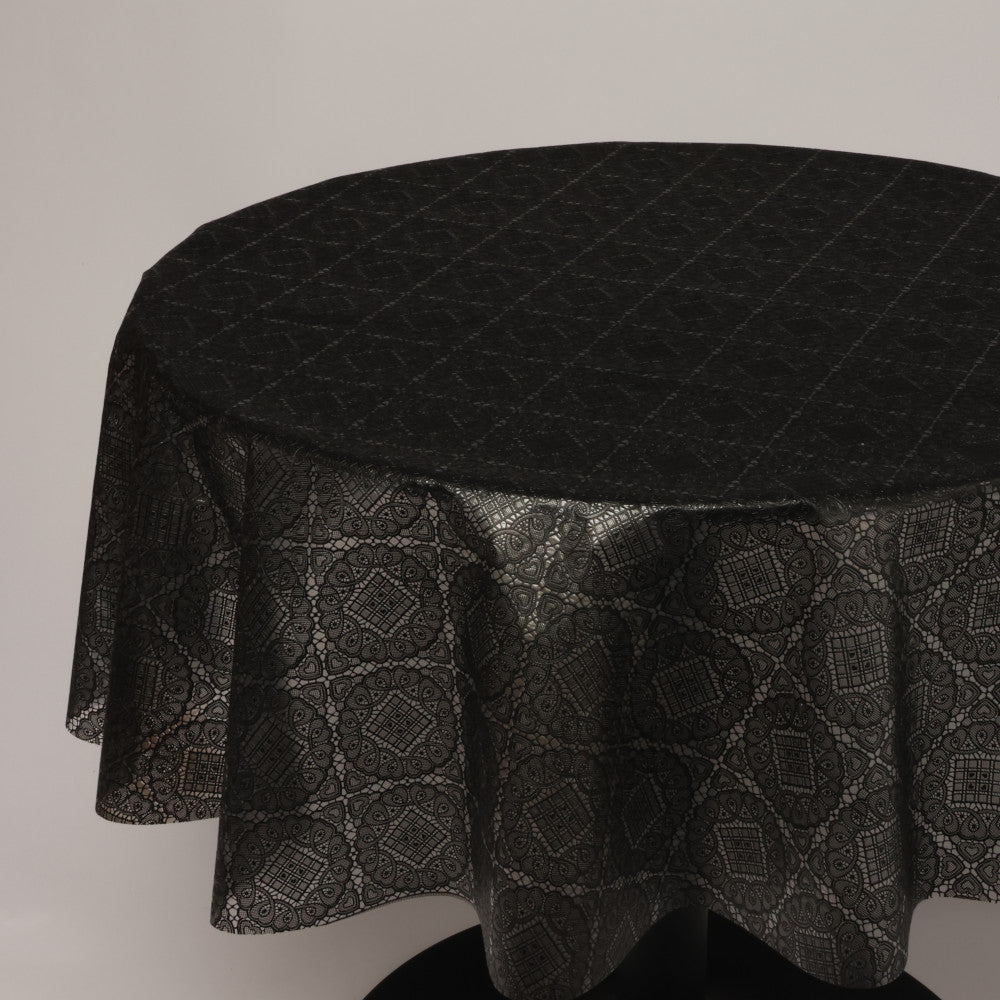 Rund voksdug Ø 138 cm r-lok111-7