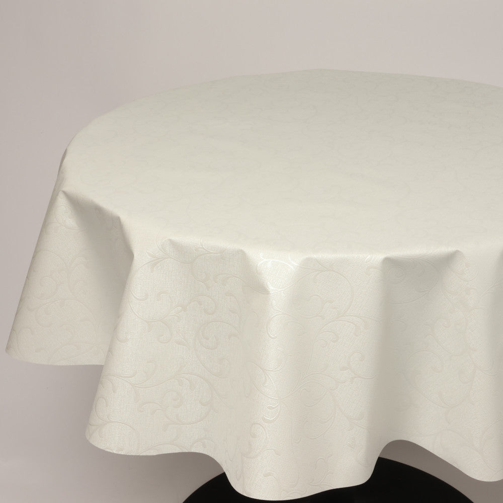 Rund voksdug Ø 138 cm r-lok112-3