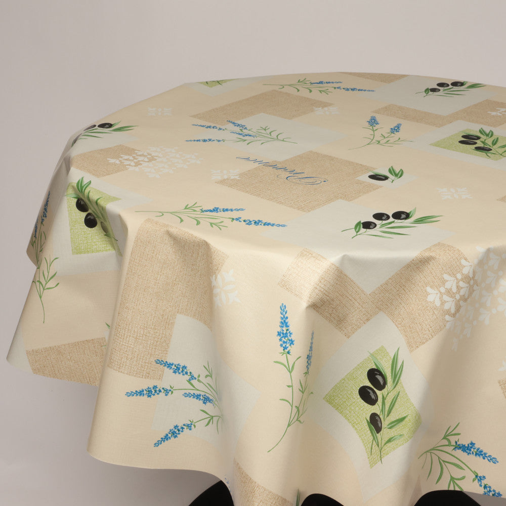 Rund voksdug Ø 138 cm r-lok113-11