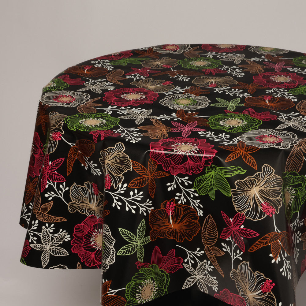 Rund voksdug Ø 138 cm r-lok113-7