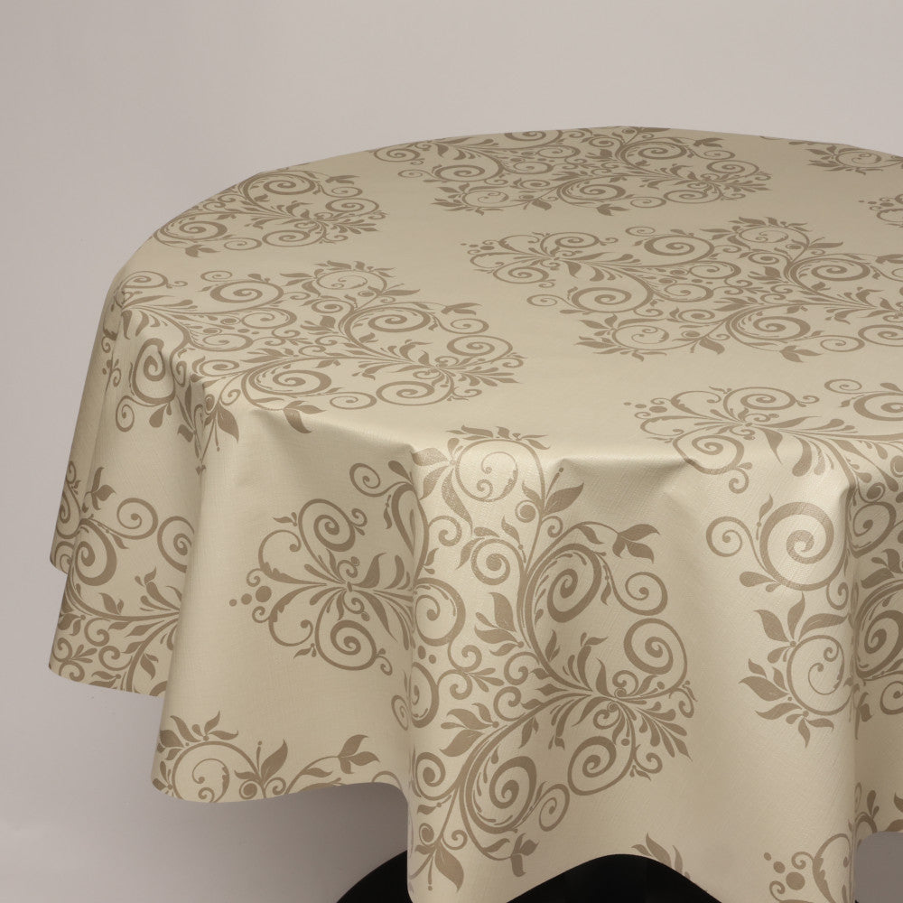 Rund voksdug Ø 138 cm r-lok113-9