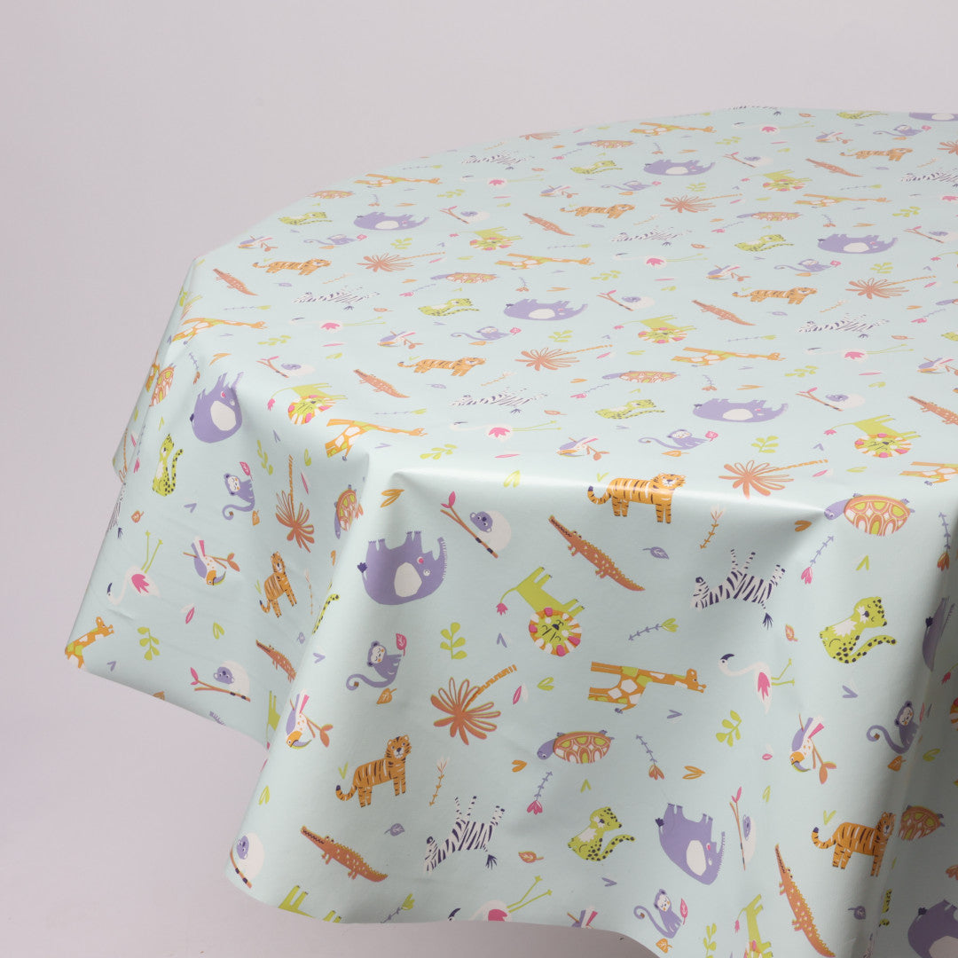 Rund voksdug Ø 138 cm r-lok14-3