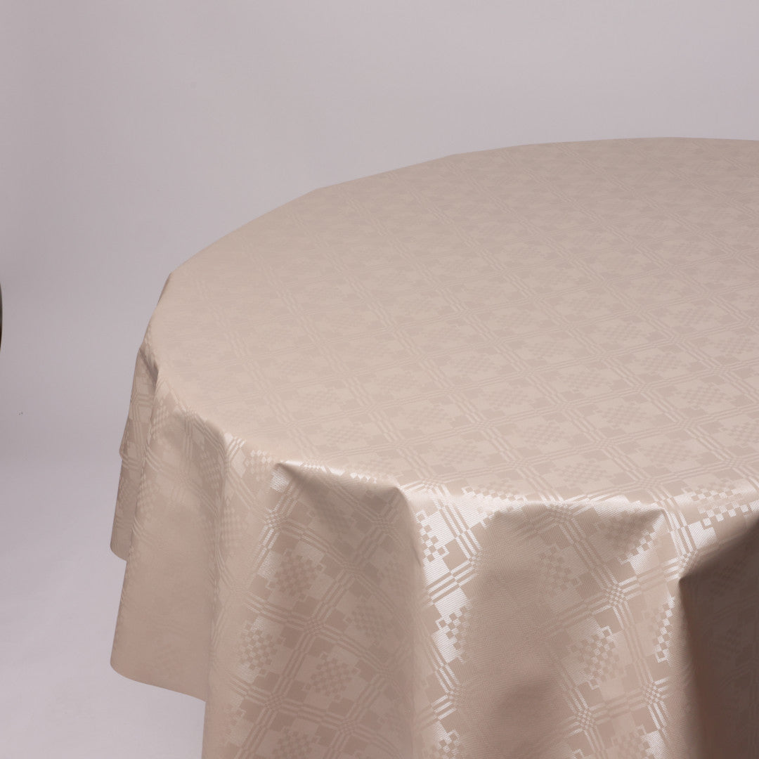 Rund voksdug Ø 138 cm r-lok25-6