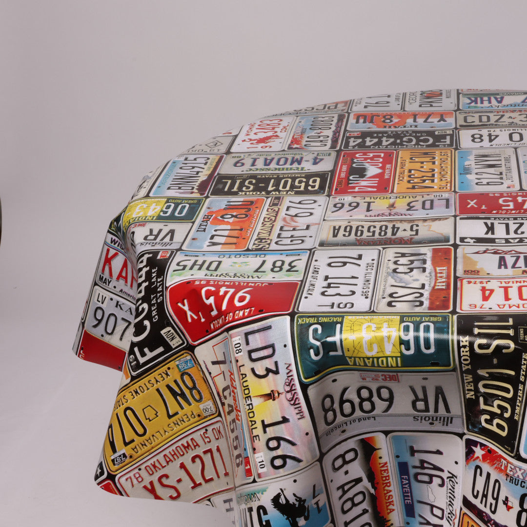 Rund voksdug Ø 138 cm r-lok27-10