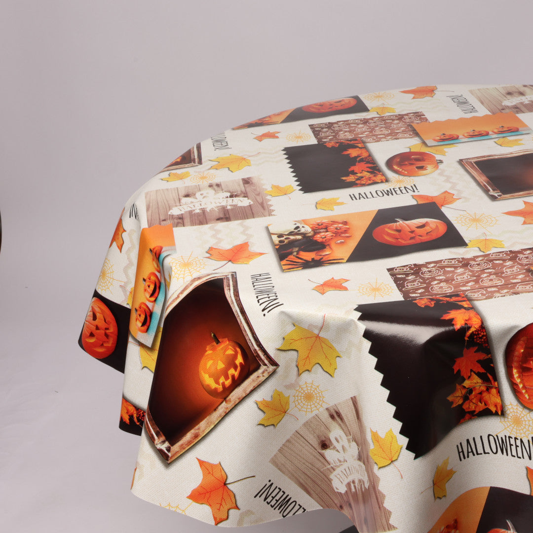 Rund voksdug Ø 138 cm r-lok33-8