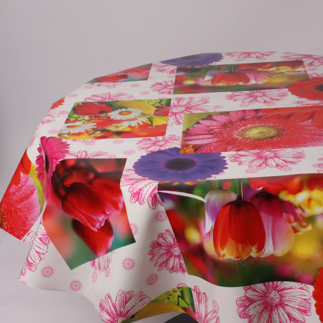 Rund voksdug Ø 138 cm r-lok35-1