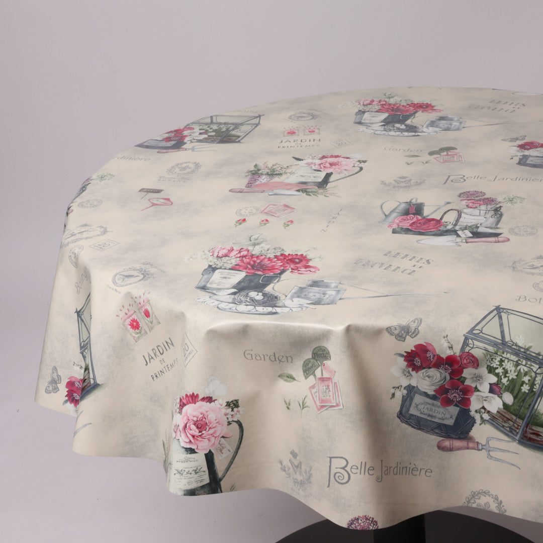 Rund voksdug Ø 138 cm r-lok35-4