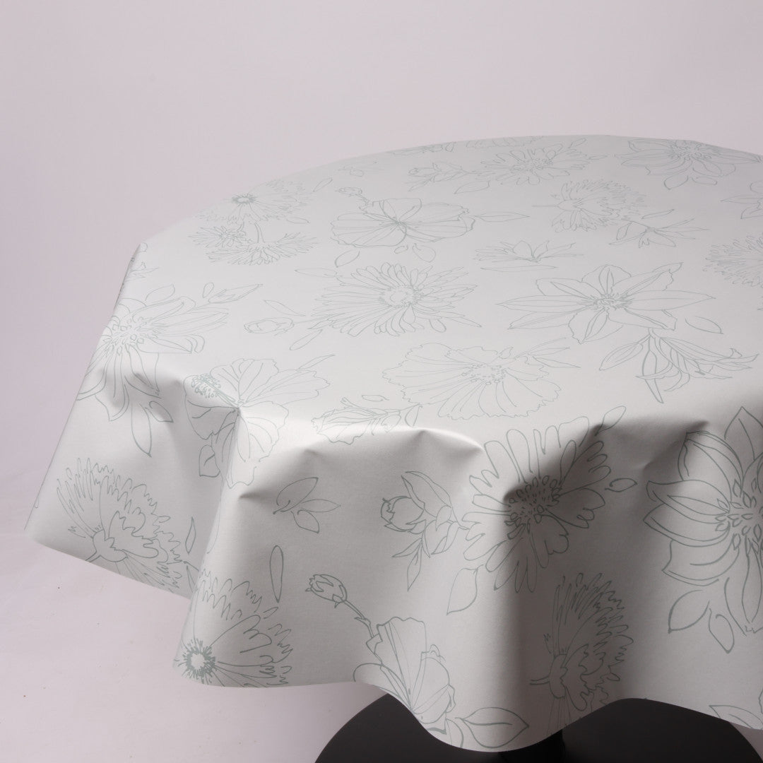 Rund voksdug Ø 138 cm r-lok37-2