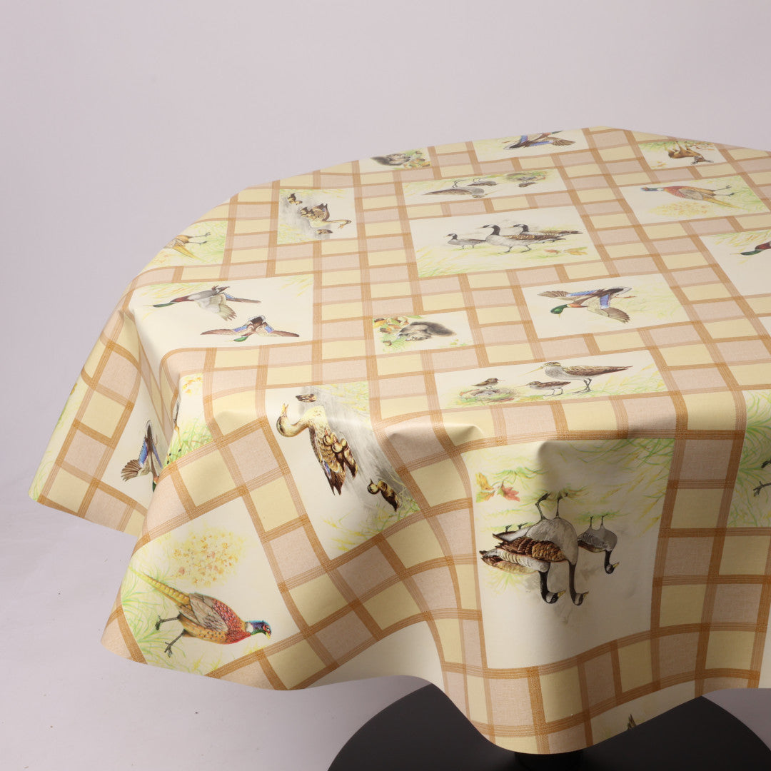 Rund voksdug Ø 138 cm r-lok37-6